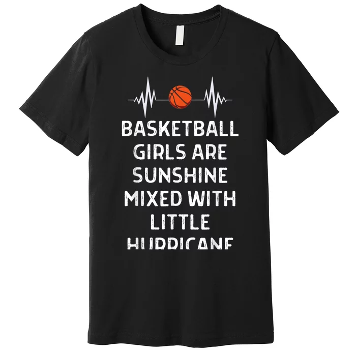 Basketball Sunshine Mixed Little Hurricane Women Men Premium T-Shirt