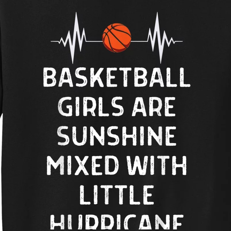 Basketball Sunshine Mixed Little Hurricane Women Men Tall Sweatshirt