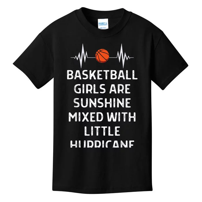 Basketball Sunshine Mixed Little Hurricane Women Men Kids T-Shirt