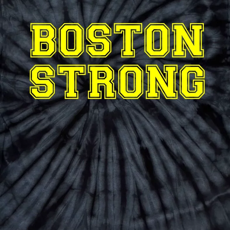 Boston Strong Marathon Running Tie-Dye T-Shirt