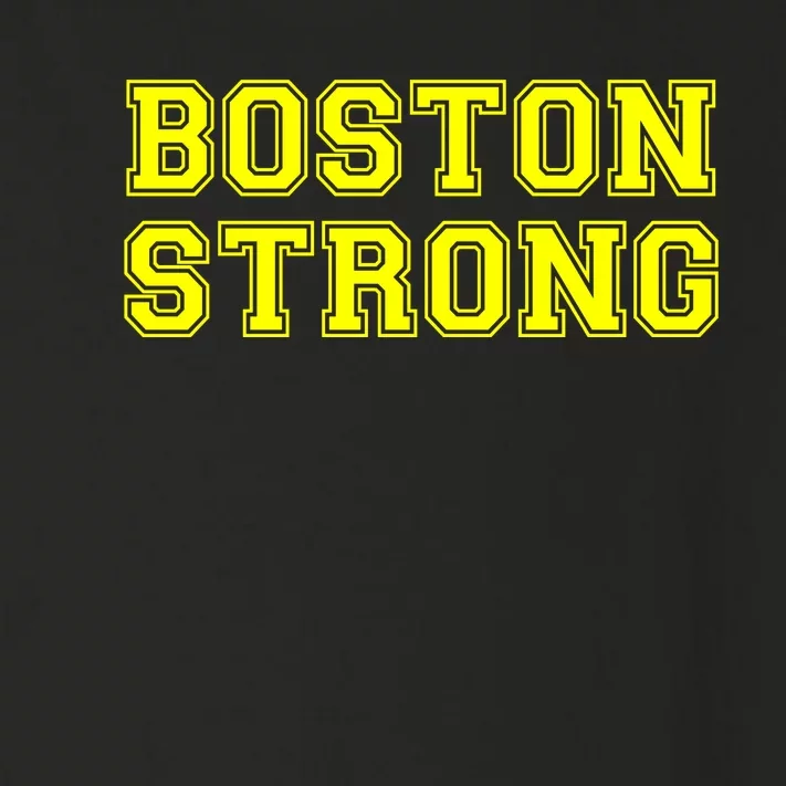 Boston Strong Marathon Running Toddler Long Sleeve Shirt