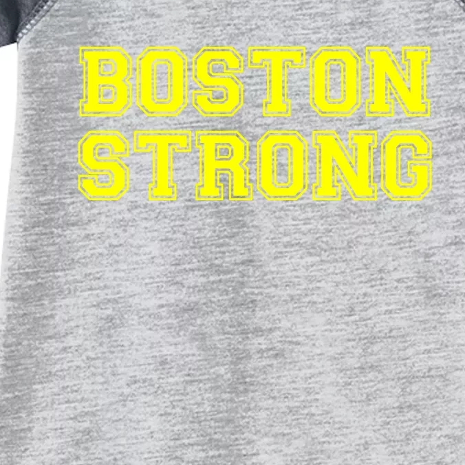 Boston Strong Marathon Running Infant Baby Jersey Bodysuit