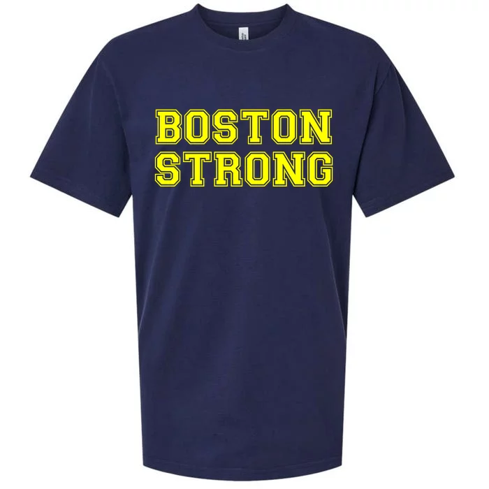 Boston Strong Marathon Running Sueded Cloud Jersey T-Shirt