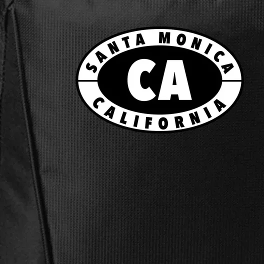 Badge Santa Monica California City Backpack