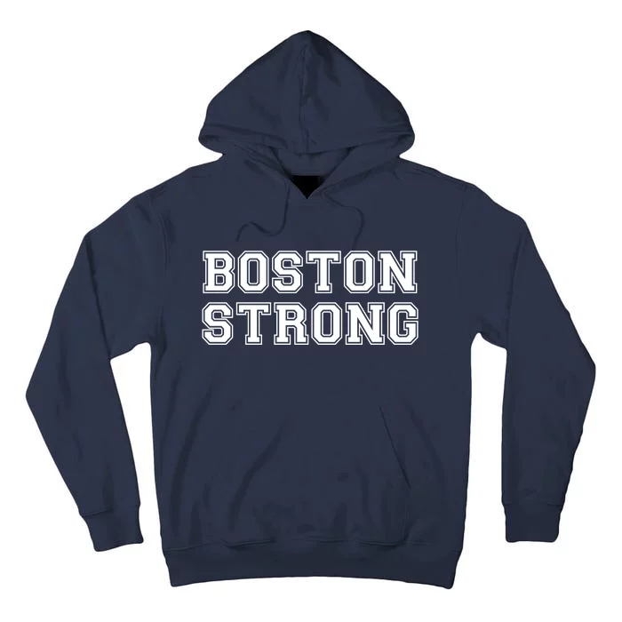 Boston Strong Marathon Running Tall Hoodie