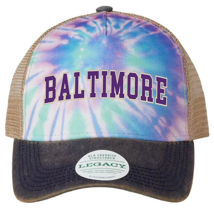 Baltimore School Mascot Legacy Tie Dye Trucker Hat