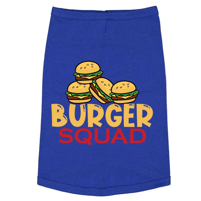 Burger Squad Matching Food Bbq Grilling Gift Cool Gift Doggie Tank