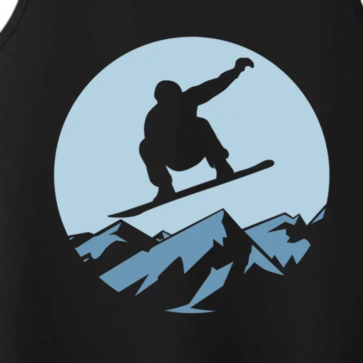 Board Snowboard Mountain Flying Board Snowboarder Fun Gift Performance Tank