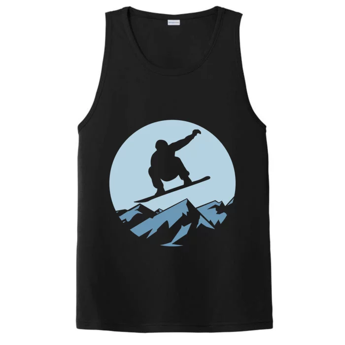 Board Snowboard Mountain Flying Board Snowboarder Fun Gift Performance Tank