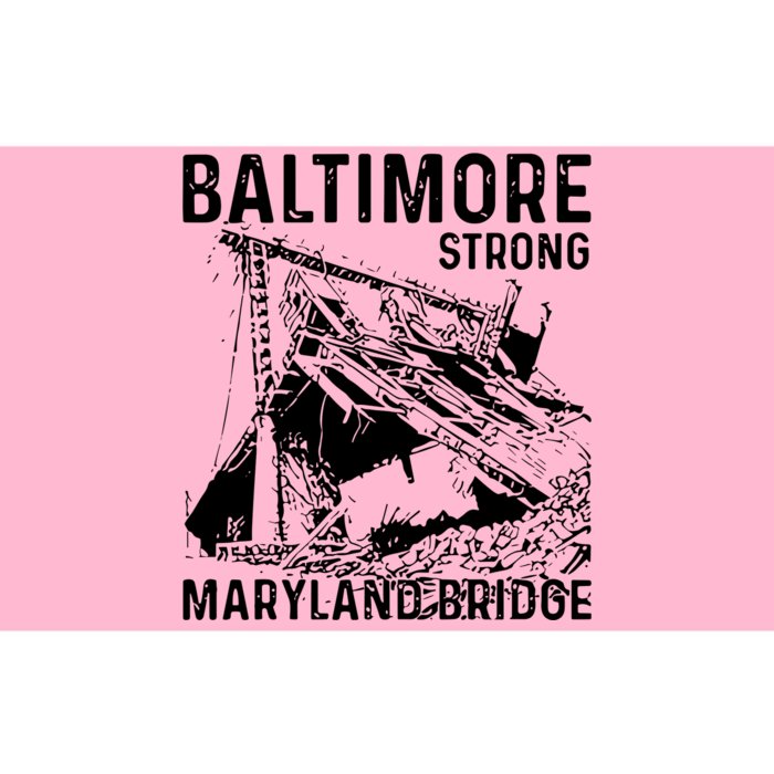 Baltimore Strong Maryland Bridge Vintage Bumper Sticker