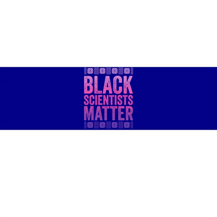 Black Scientists Matter Great Gift American Black History Gift Bumper Sticker