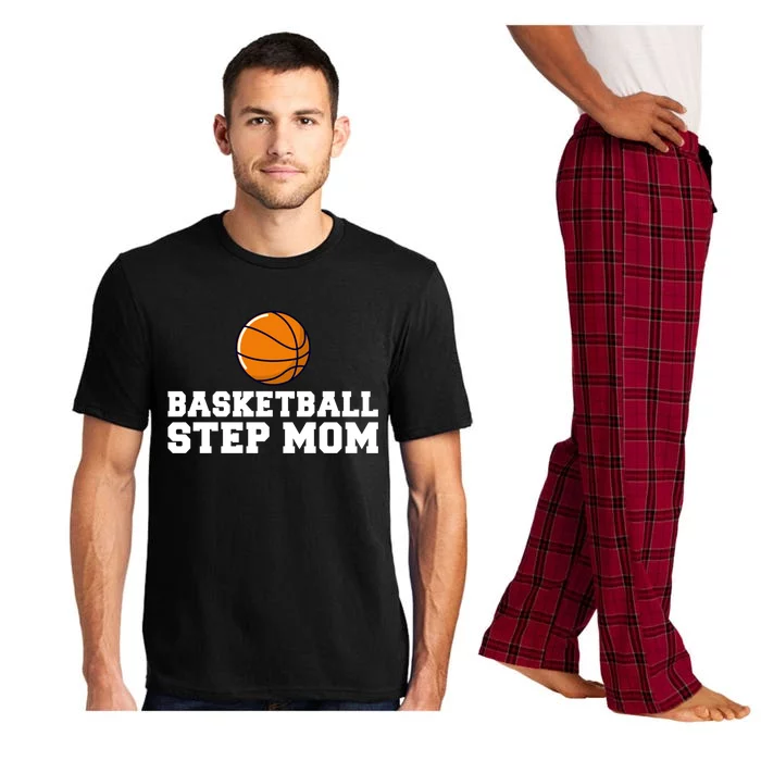 Basketball Step Mom Family Basketball Bonus Mom Cute Gift Pajama Set