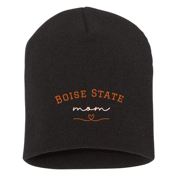 Boise State Mom College Short Acrylic Beanie