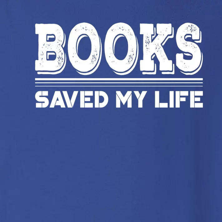 Books Saved My Life Gift World Book Day Gift Toddler Long Sleeve Shirt