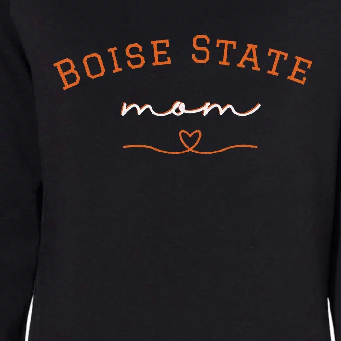 Boise State Mom College Womens California Wash Sweatshirt