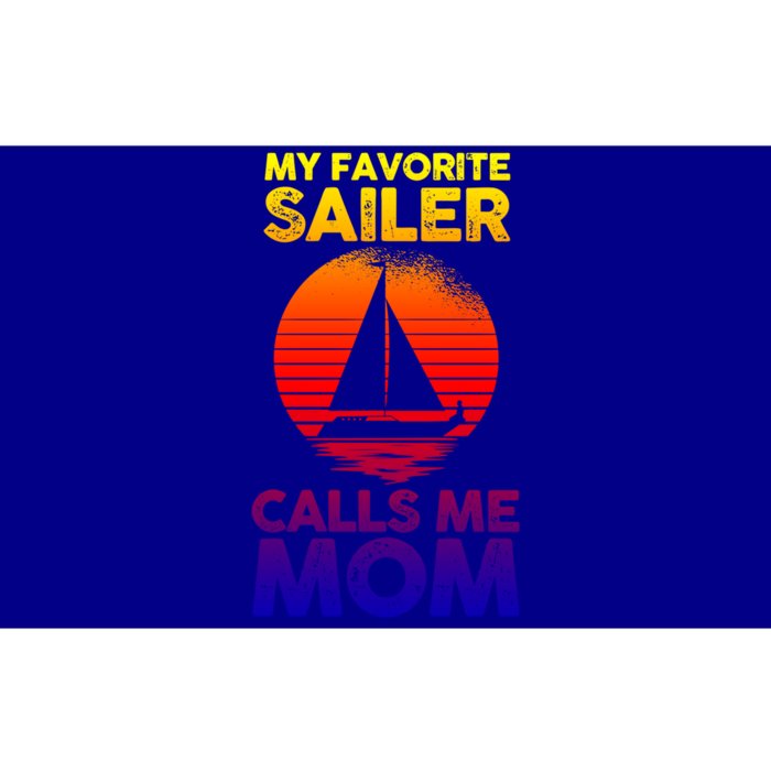 Boating Sailing Mom Mother Sailor Funny Gift Bumper Sticker