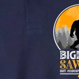 Bigfoot Saw Me But Nobody Believes Him | Sasquatch Softstyle Adult Sport Polo