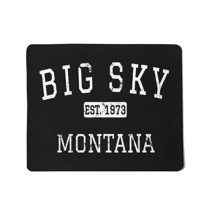 Big Sky Montana Mt Vintage Mousepad