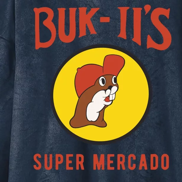 Bukiis Super Mercado Hooded Wearable Blanket