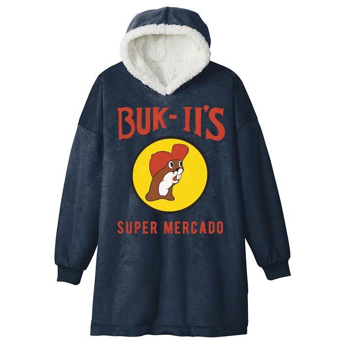 Bukiis Super Mercado Hooded Wearable Blanket