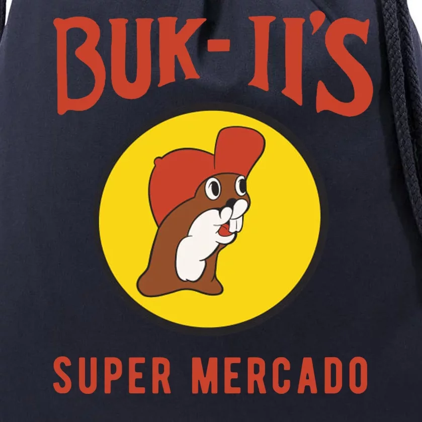 Bukiis Super Mercado Drawstring Bag