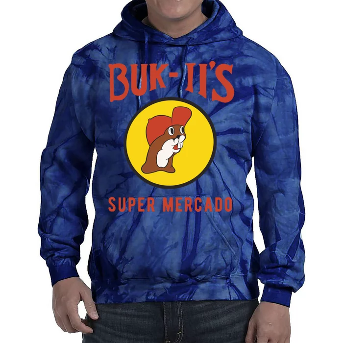 Bukiis Super Mercado Tie Dye Hoodie