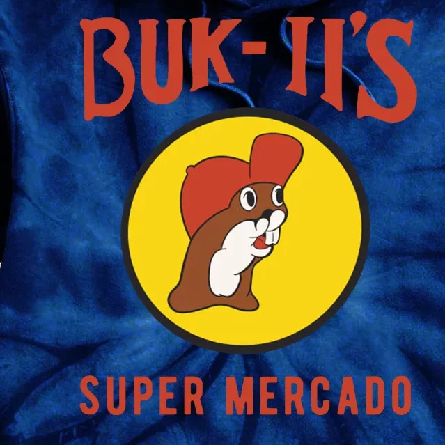 Bukiis Super Mercado Tie Dye Hoodie