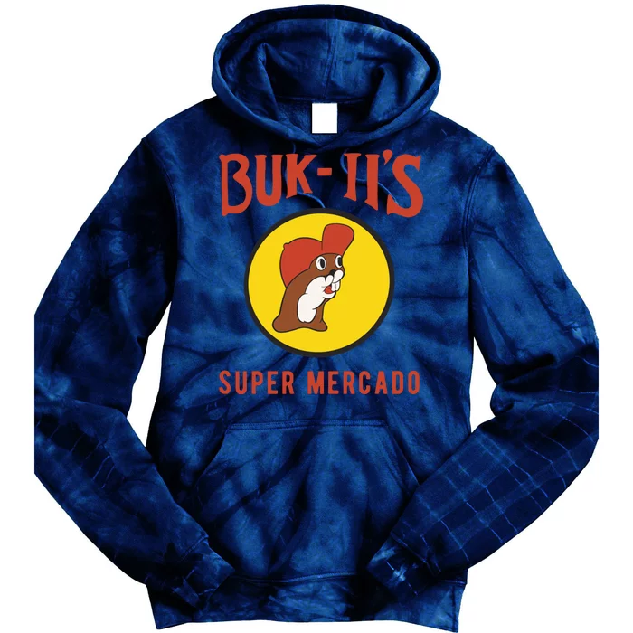 Bukiis Super Mercado Tie Dye Hoodie