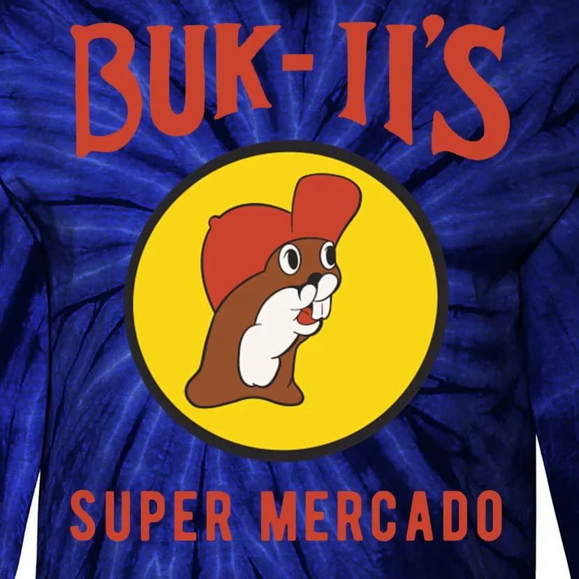 Bukiis Super Mercado Tie-Dye Long Sleeve Shirt