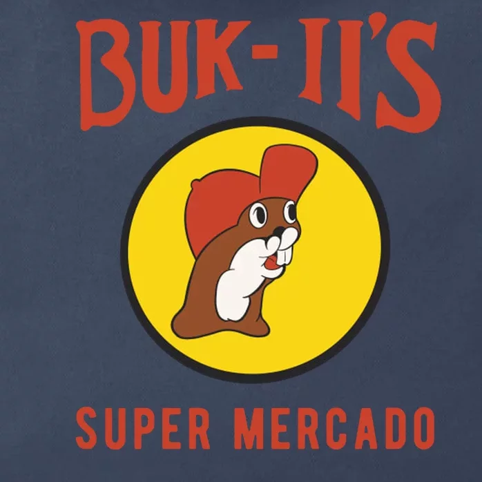 Bukiis Super Mercado Zip Tote Bag