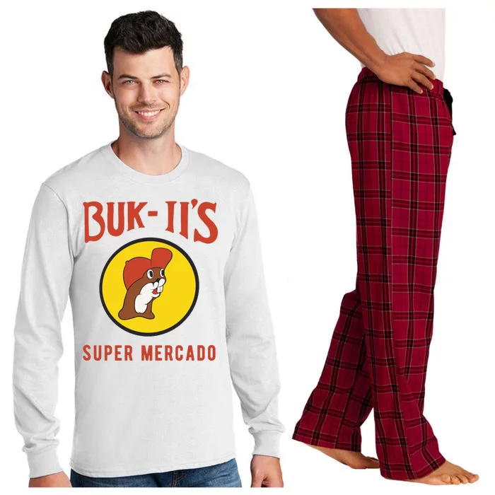 Bukiis Super Mercado Long Sleeve Pajama Set