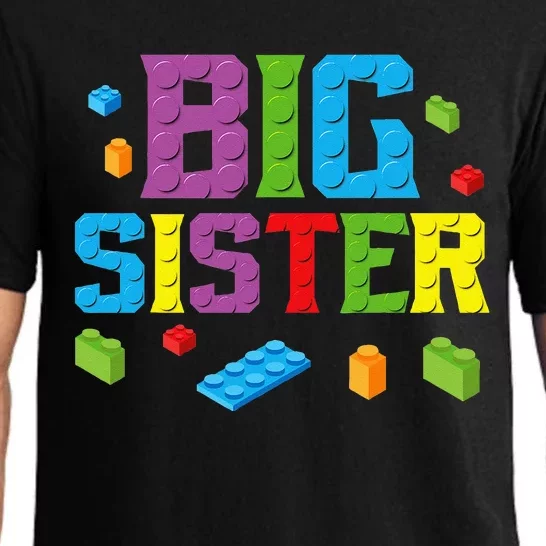 Big Sister Master Builder Building Bricks Blocks Family Set Pajama Set