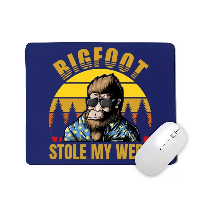 Bigfoot Stole My Weed Mousepad