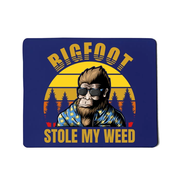 Bigfoot Stole My Weed Mousepad