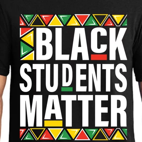 Black Students Matter Black History Month Pride Gift Pajama Set