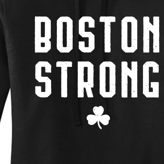 Boston Strong Marathon Memorial Women's Pullover Hoodie