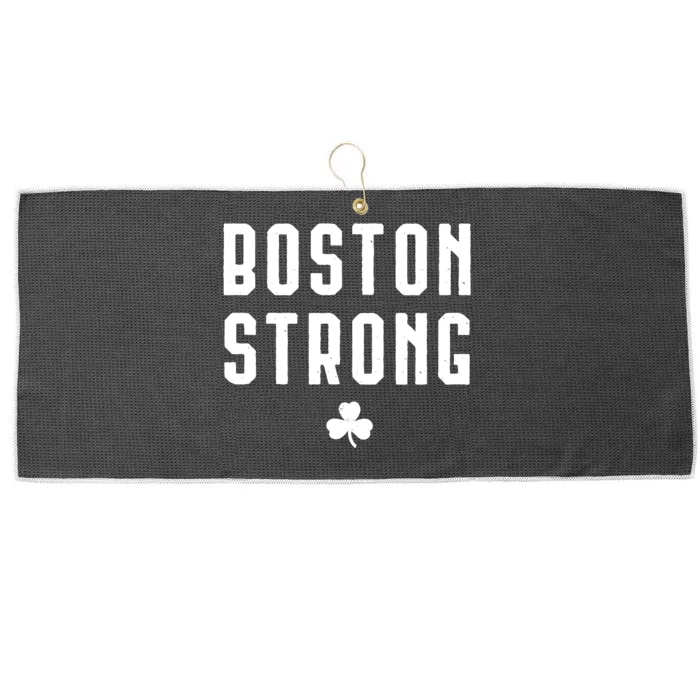 Boston Strong Marathon Memorial Large Microfiber Waffle Golf Towel