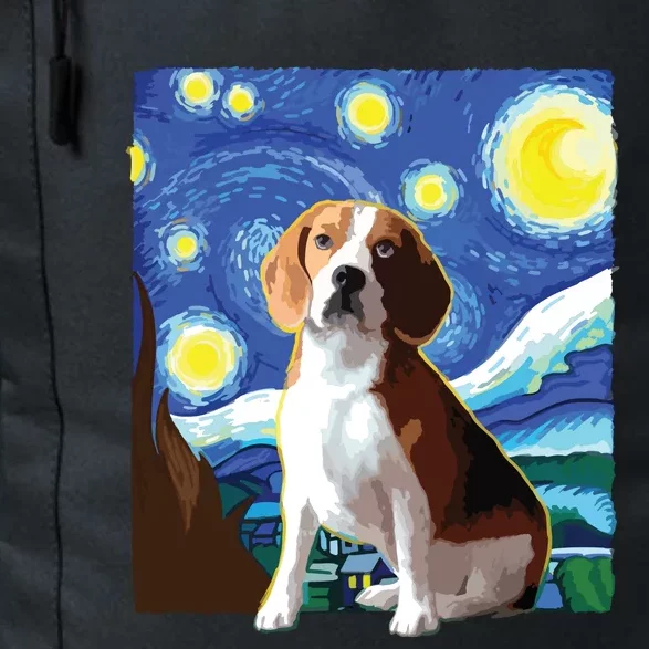 Beagle Starry Night Dog Tee Dog Lover Beagle Daily Commute Backpack