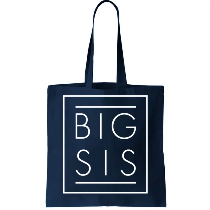 Big Sis New Baby Sibling Tote Bag