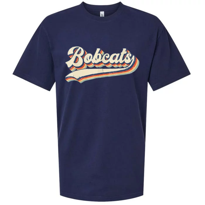 Bobcats Sports Name Vintage Retro Gift Sueded Cloud Jersey T-Shirt