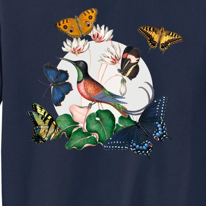 Butterfly Spring Nature Tall Sweatshirt