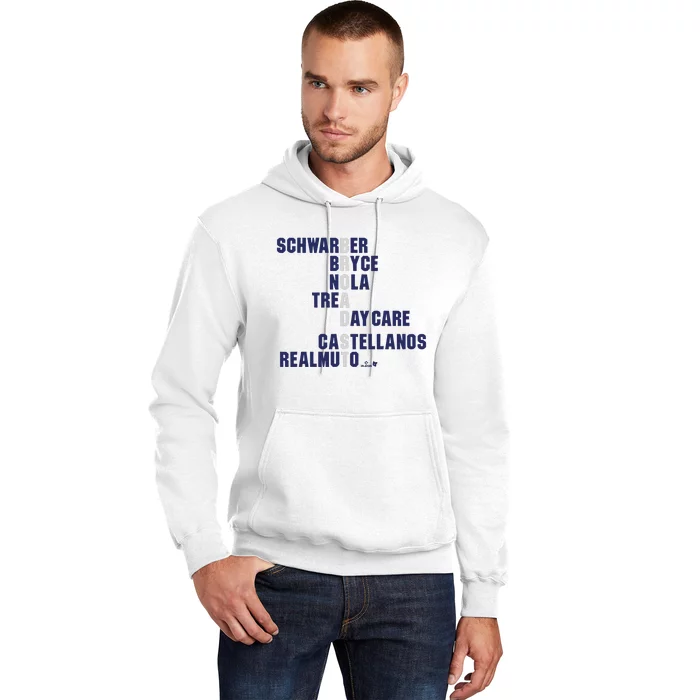 Broad St Names 2024 Schwarber Bryce Hoodie