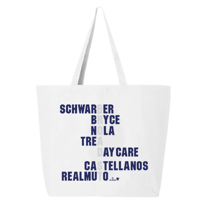 Broad St Names 2024 Schwarber Bryce 25L Jumbo Tote