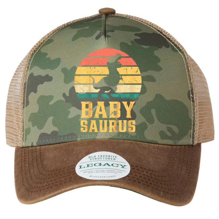 Baby Saurus Newborn Baby Dino Baby Dinosaur Babysaurus Legacy Tie Dye Trucker Hat