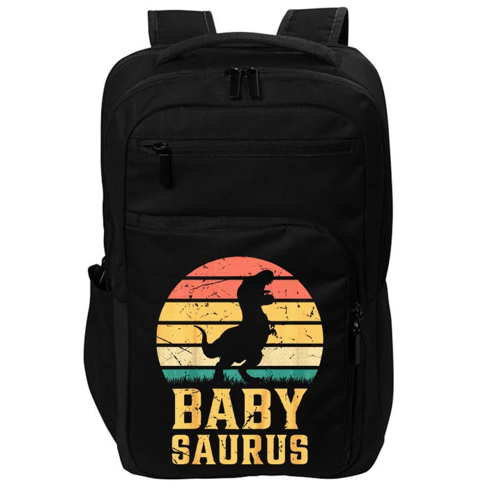 Baby Saurus Newborn Baby Dino Baby Dinosaur Babysaurus Impact Tech Backpack