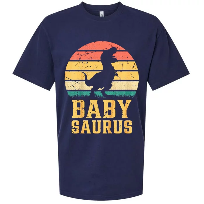 Baby Saurus Newborn Baby Dino Baby Dinosaur Babysaurus Sueded Cloud Jersey T-Shirt