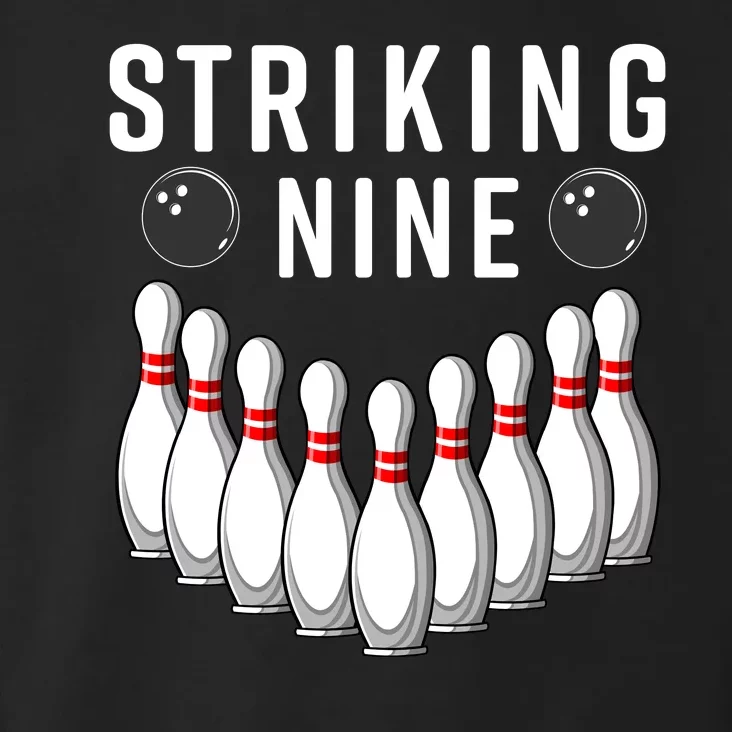 Bowling Striking Nine Toddler Hoodie