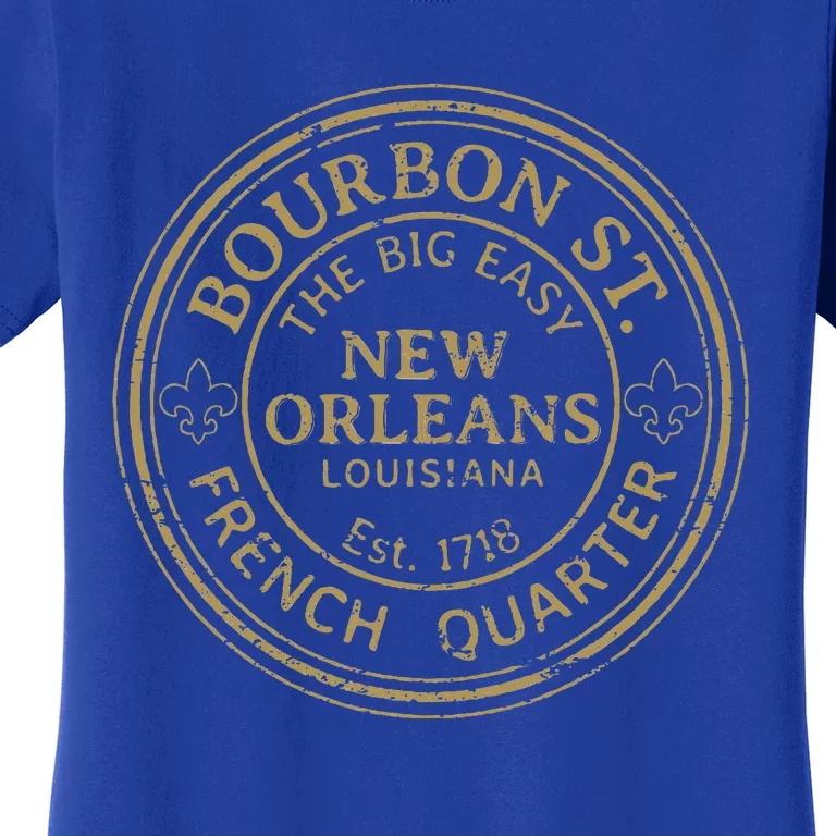 Bourbon Street New Orleans French Quarter Women's T-Shirt