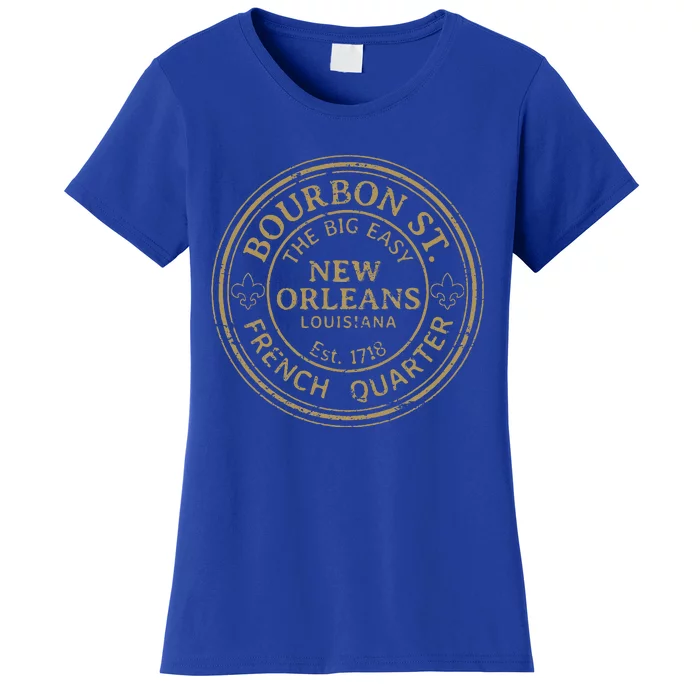 Bourbon Street New Orleans French Quarter Women's T-Shirt