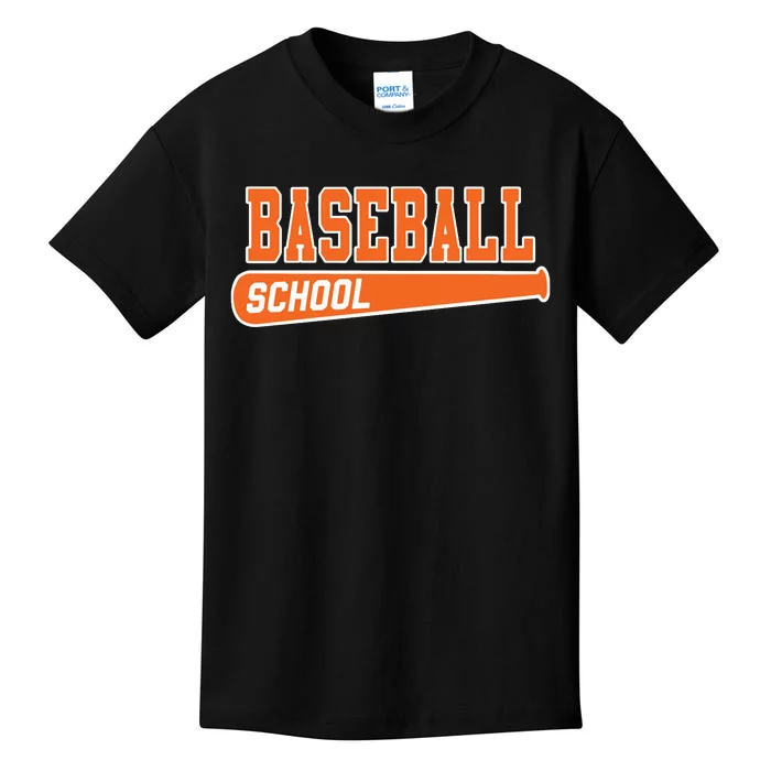 Baseball School Os Kids T-Shirt